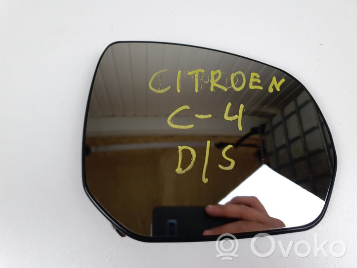 Citroen C4 Grand Picasso Verre de rétroviseur latéral 