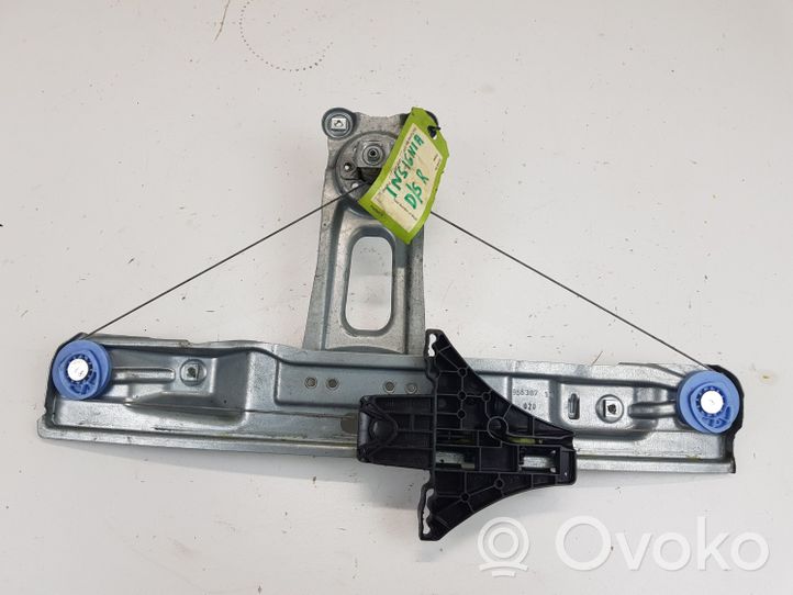 Opel Insignia A Rear door manual window regulator 