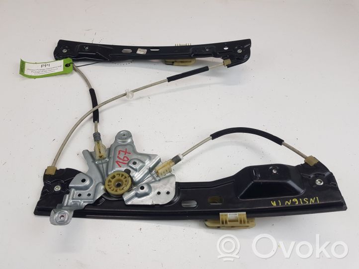 Opel Insignia A Front window lifting mechanism without motor 