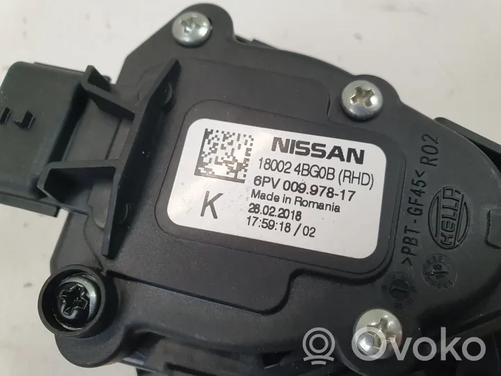 Nissan Qashqai Pédale d'accélérateur 6PV009978