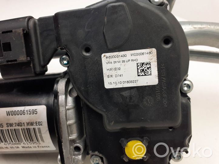 BMW 5 G30 G31 Tiranti del tergicristallo anteriore W000061595