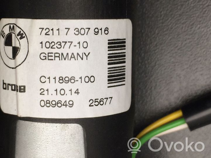 BMW 4 F32 F33 Moteur de réglage de ceinture de sécurité 72117307916