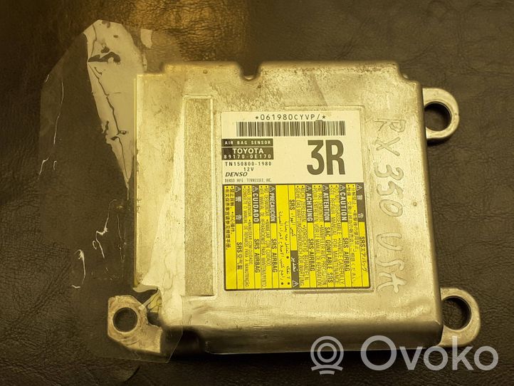 Lexus RX 330 - 350 - 400H Sterownik / Moduł Airbag 891700E170