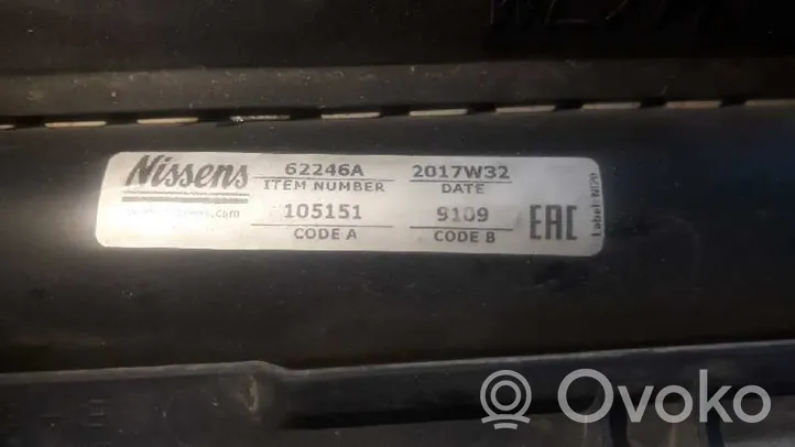 Ford Ranger Aušinimo skysčio radiatorius 62246A