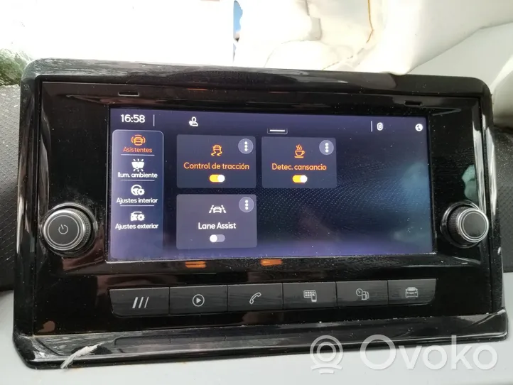 Seat Ibiza V (KJ) Monitor / wyświetlacz / ekran 5FJ035869A