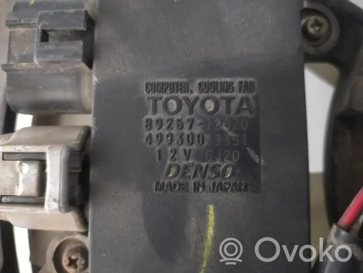 Toyota Verso Ventilateur de refroidissement de radiateur électrique 8925712020