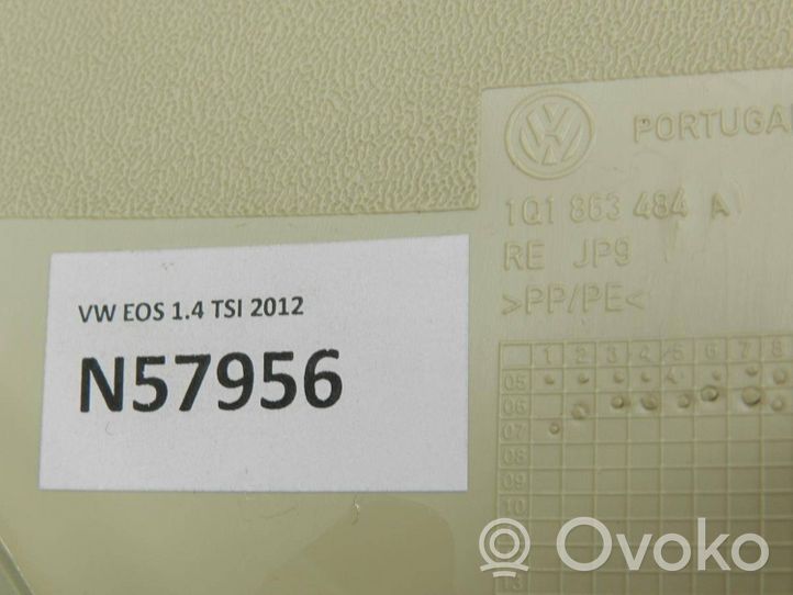 Volkswagen Eos Kojų erdvės šonine apdaila 1Q1863484A