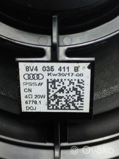 Audi A3 S3 8V Enceinte de porte arrière 8V4035411B