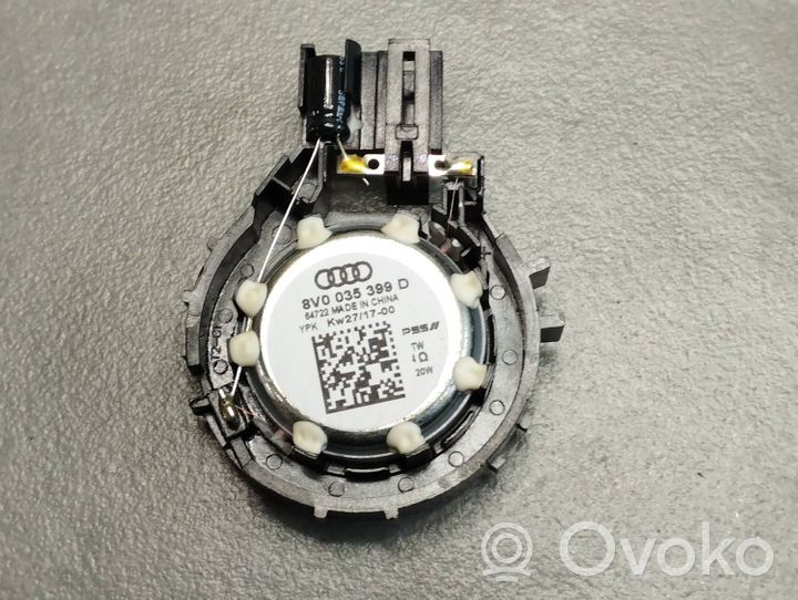 Audi A3 S3 8V Enceinte haute fréquence dans les portes arrière 8V0035399D