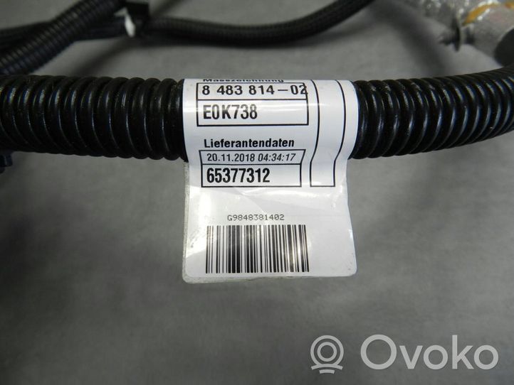 BMW 3 G20 G21 Faisceau de câbles pour démarreur 8483814
