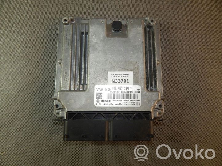 Volkswagen Touran III Sterownik / Moduł ECU 04L907309T