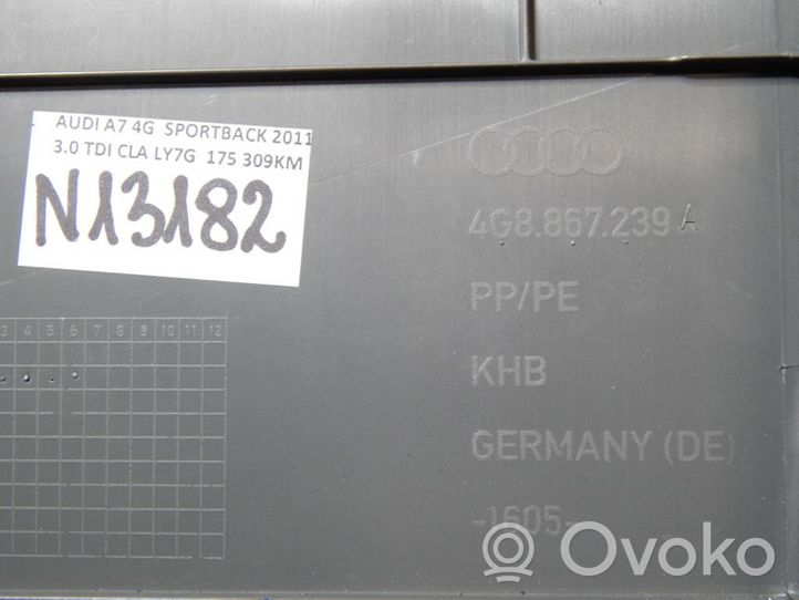 Audi A7 S7 4G Rivestimento montante (B) (fondo) 4G8867239A
