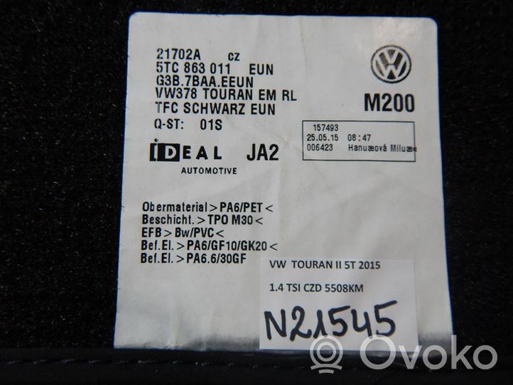 Volkswagen Touran III Inne części wnętrza samochodu 5TC863011