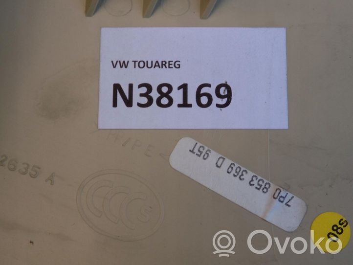 Volkswagen Touareg II Takaoven kynnyksen suojalista 7P0853369D