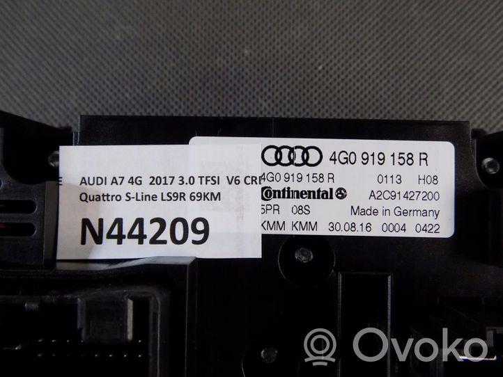 Audi A7 S7 4G Panel klimatyzacji 4G0919158R