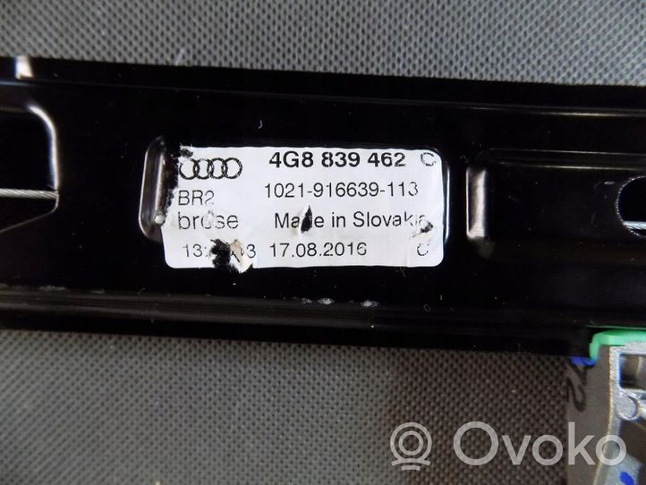 Audi A7 S7 4G Takaoven ikkunan nostin moottorilla 4G8837462C