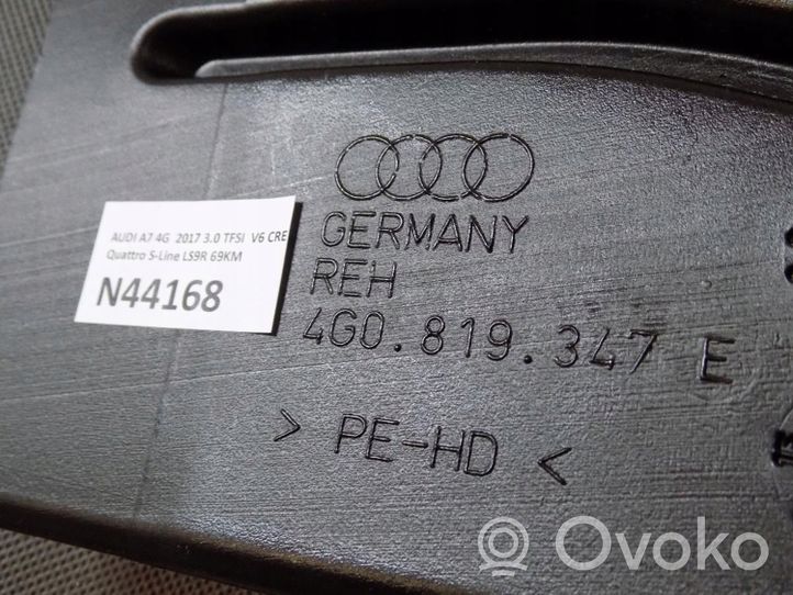 Audi A7 S7 4G Ohjaamon sisäilman ilmakanava 4G0819347E