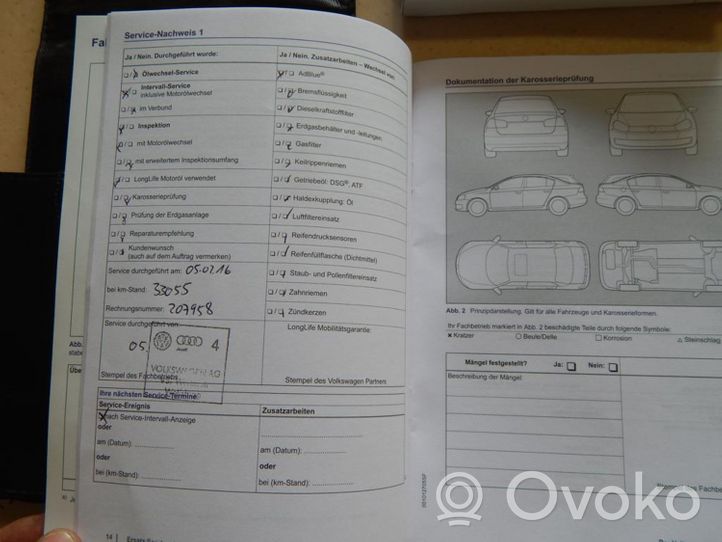 Volkswagen Touareg II Carnet d'entretien d'une voiture 