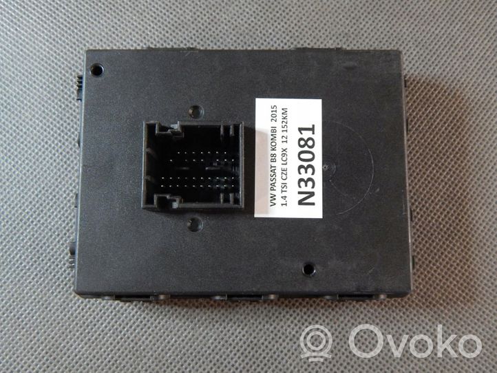 Volkswagen PASSAT B8 Module de contrôle sans clé Go 3Q0959435A