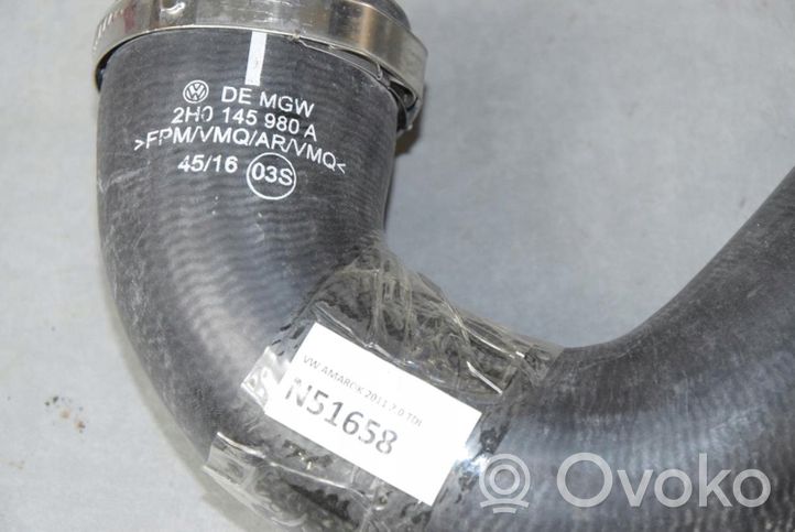 Volkswagen Amarok Przewód / Wąż chłodnicy 2H0145980A