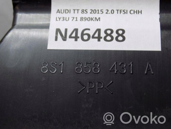 Audi TT TTS RS Mk3 8S Conduit d'air (cabine) 8S1858431A