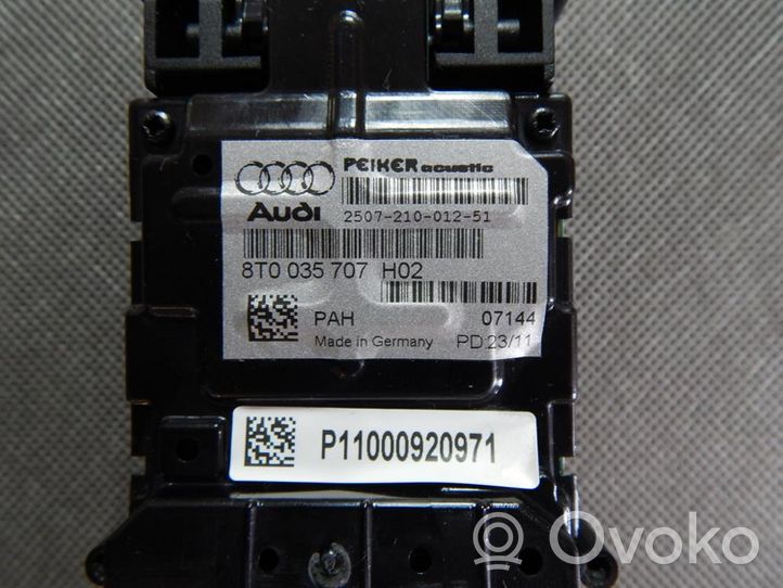 Audi A5 8T 8F Unité de commande, module téléphone 8T0035707