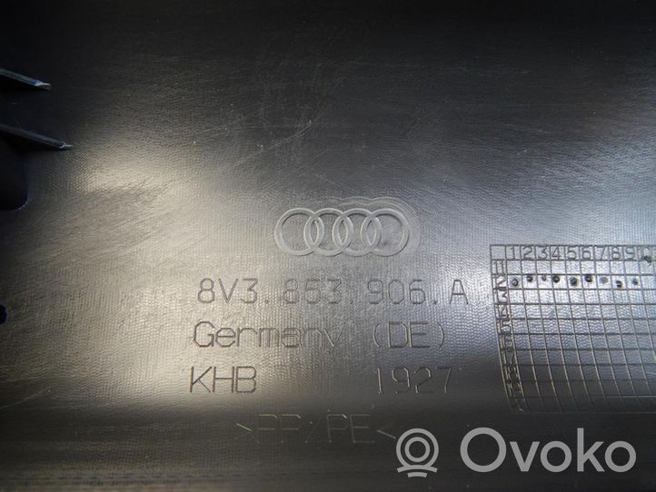 Audi A3 S3 8V Garniture marche-pieds avant 8V3853906A