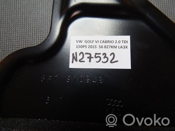 Volkswagen Golf VI Muu sisätilojen osa 8P7810948