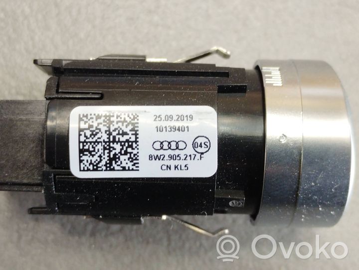 Audi A4 S4 B9 8W Moottorin start-stop-painike/kytkin 8W2905217F