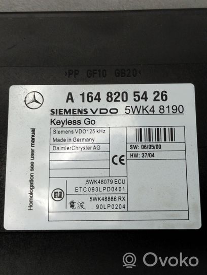 Mercedes-Benz ML W164 Komforto modulis A1648205426