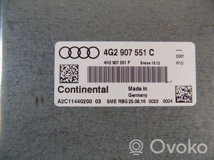 Audi A7 S7 4G Centralina/modulo del motore 4G2907551C