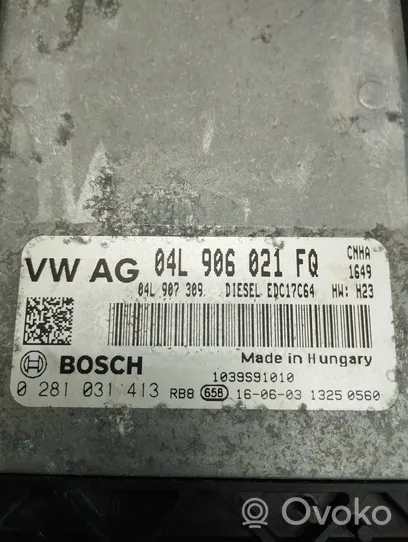 Audi A6 S6 C7 4G Sterownik / Moduł ECU 04L906021FQ