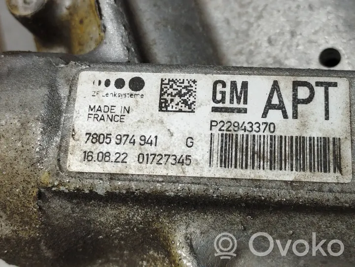 Opel Insignia A Crémaillère de direction 7805974941