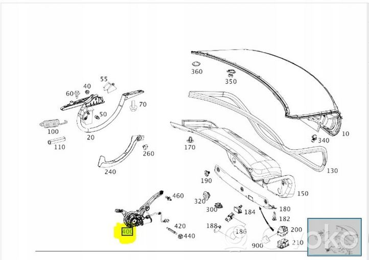 Mercedes-Benz EQE v295 Muut laitteet A2959069600