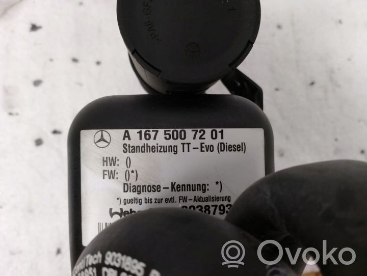 Mercedes-Benz GLE W167 Ogrzewanie postojowe Webasto A1675007201