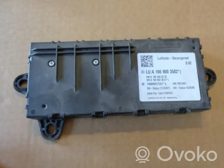 Mercedes-Benz ML W166 Pakabos valdymo blokas A1669003502