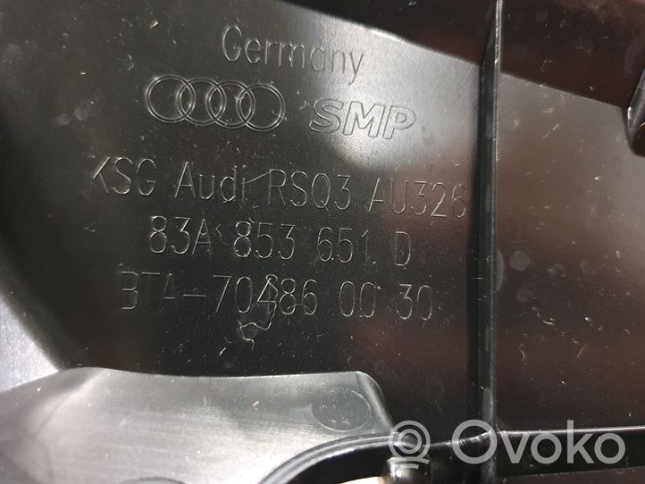 Audi Q3 F3 Grotelės viršutinės 83A853651D