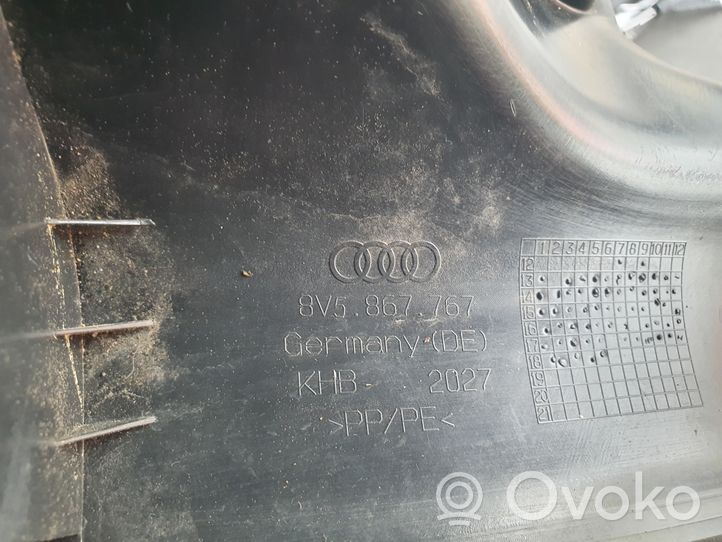 Audi A3 S3 8V Copertura del rivestimento del sottoporta posteriore 8V5867767