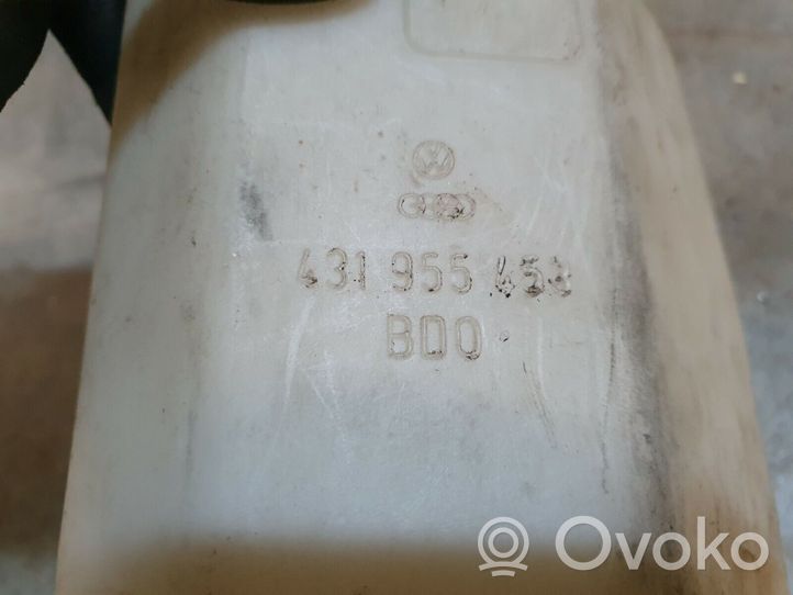 Volkswagen Golf I Lamp washer fluid tank 431955453