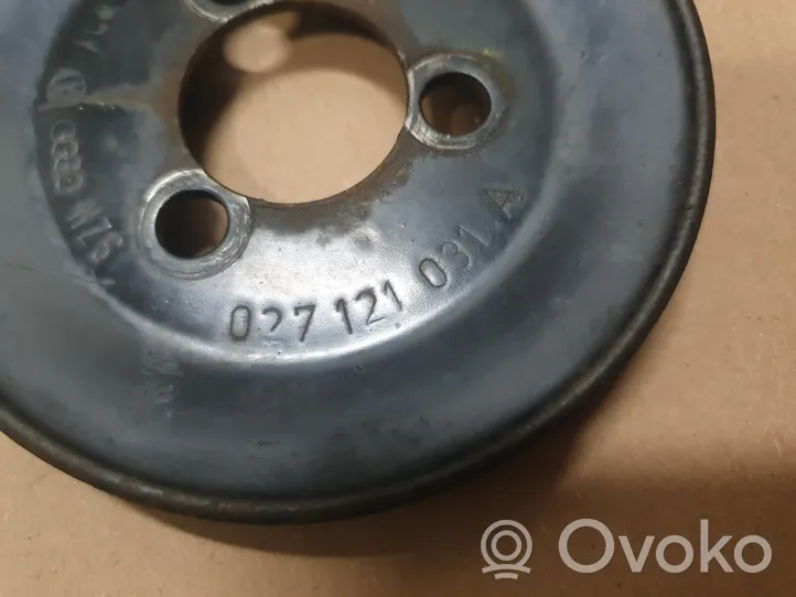 Volkswagen PASSAT B3 Water pump pulley 027121031A