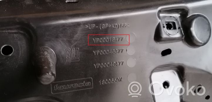 Opel Grandland X Takaluukun/tavaratilan kansi YP00018477
