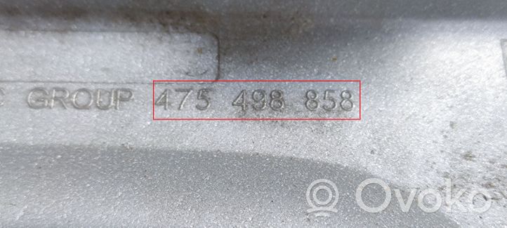 Opel Mokka X Moulure inférieure de pare-chocs arrière 475498858