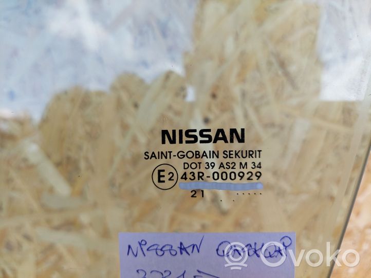 Nissan Qashqai J12 Pare-brise vitre avant 43R000929