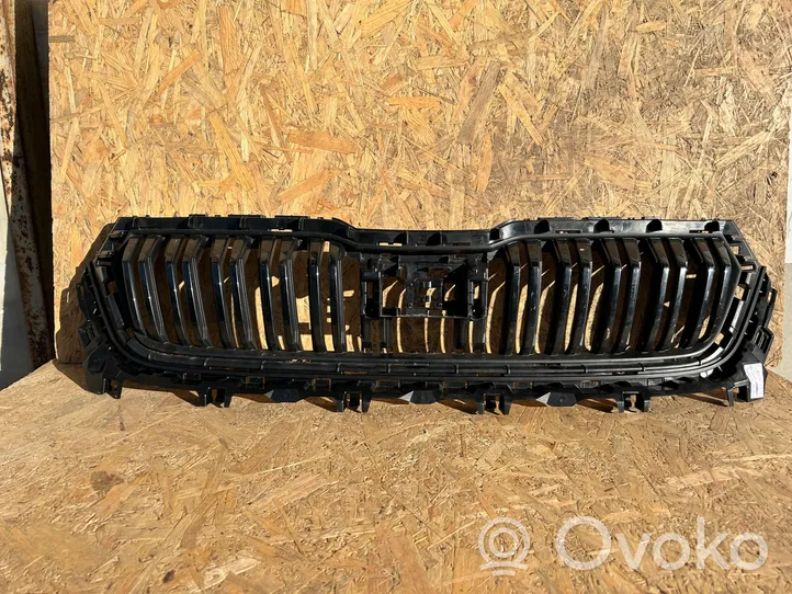 Skoda Kodiaq Grille calandre supérieure de pare-chocs avant 565853653G