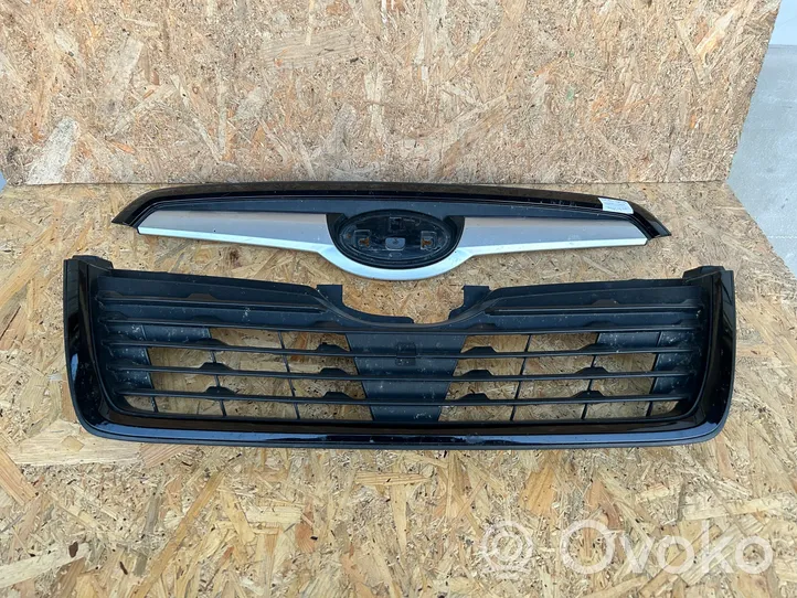 Subaru Forester SK Grille calandre supérieure de pare-chocs avant 