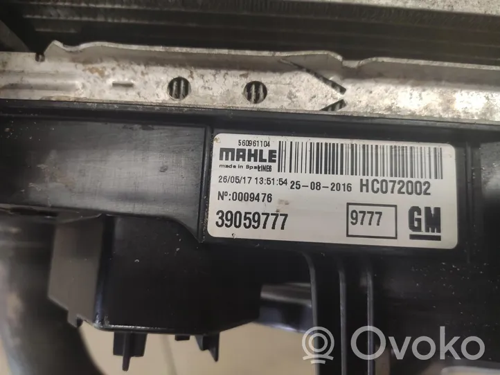 Opel Corsa E Set del radiatore 39059781