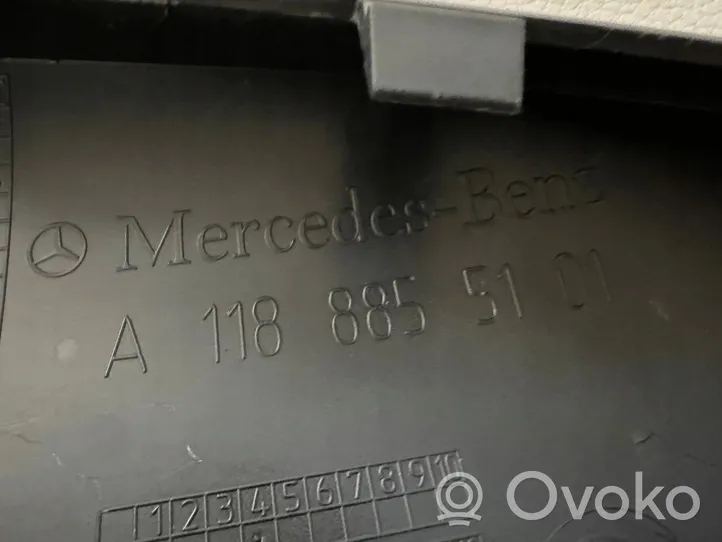 Mercedes-Benz CLA C118 X118 Takapuskurin koristemuotolista A1188855101