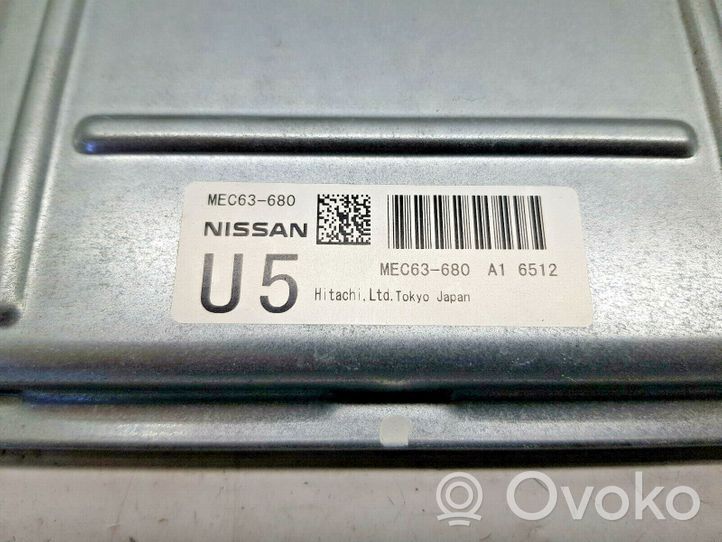 Nissan Murano Z50 Блок управления двигателем ECU MEC63680