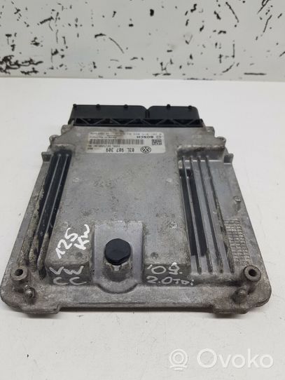 Volkswagen PASSAT CC Komputer / Sterownik ECU silnika 0281015029