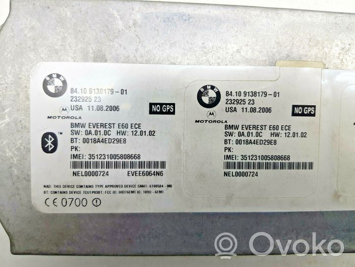 BMW 5 E60 E61 Bluetoothin ohjainlaite/moduuli 8410913817901